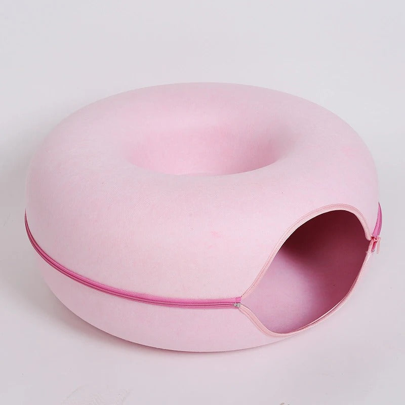 Peekaboo Cat Cave in Pink