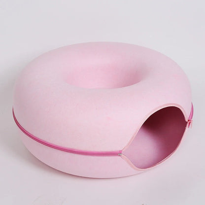 Peekaboo Cat Cave in Pink