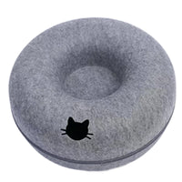 Dark Gray Cat Head